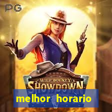 melhor horario fortune rabbit